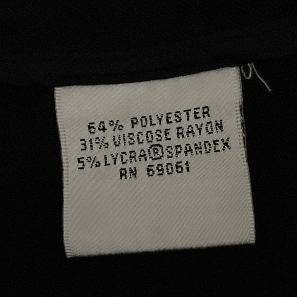 Talbots Vintage Women’s Black Stretch Pants size 10 - Picture 4 of 5